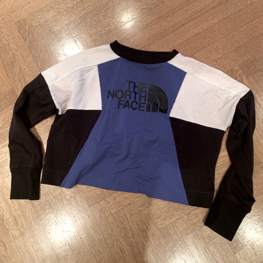 Colorblock North Face Sweatshirt